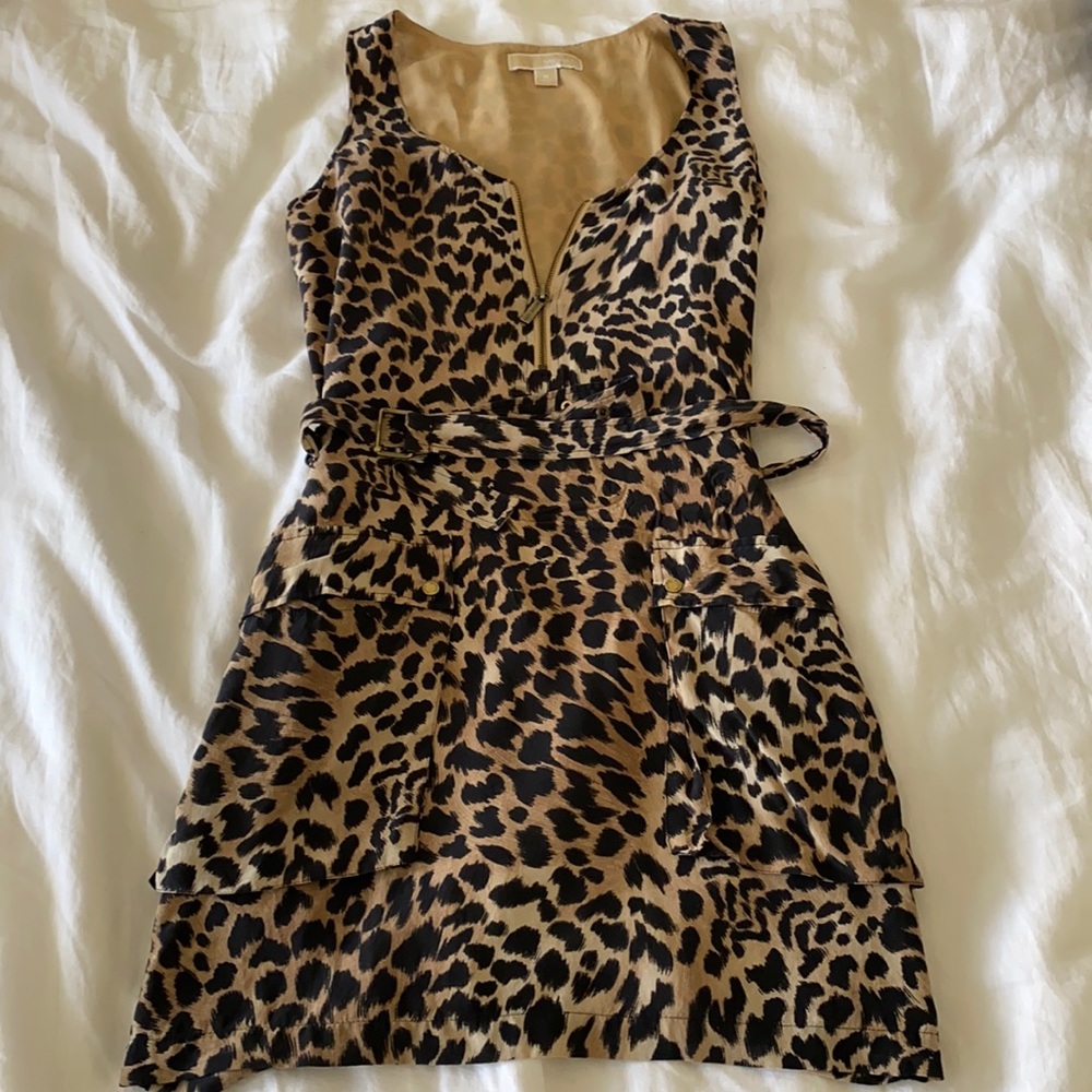 Michael Michael Kors Leopard Print Dress